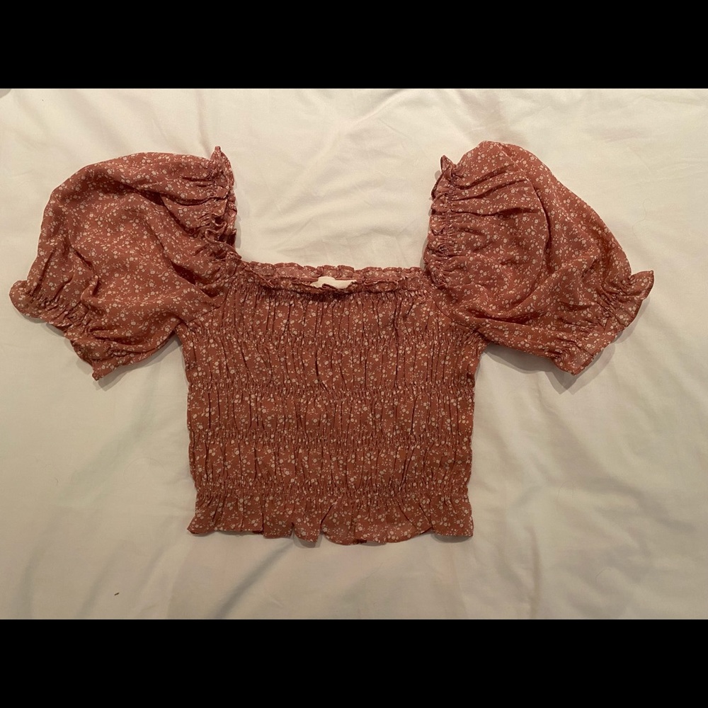 Victoria + Sophia top - pink 
Size small